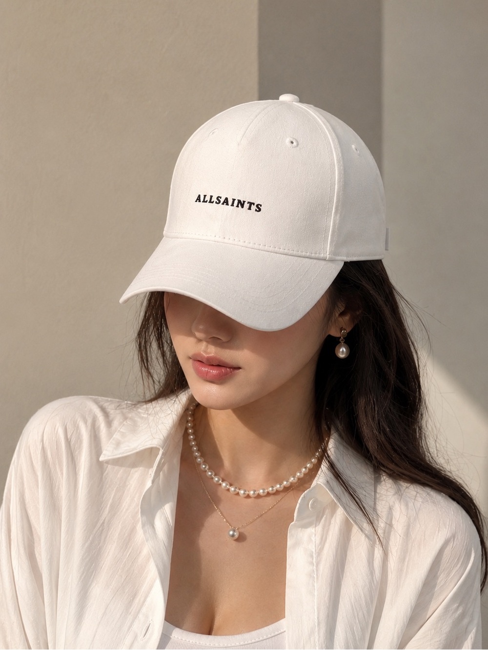 All Saints Theo baseball cap